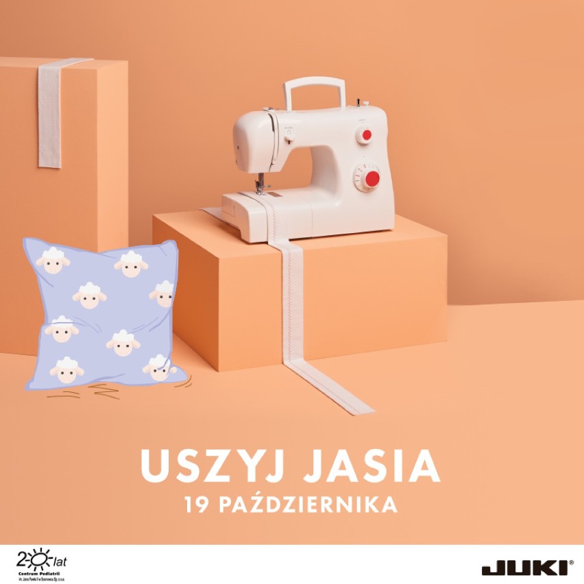 „Uszyj Jasia” w Sosnowiec Plaza i pomóż chorym dzieciom. To już w tę sobotę!