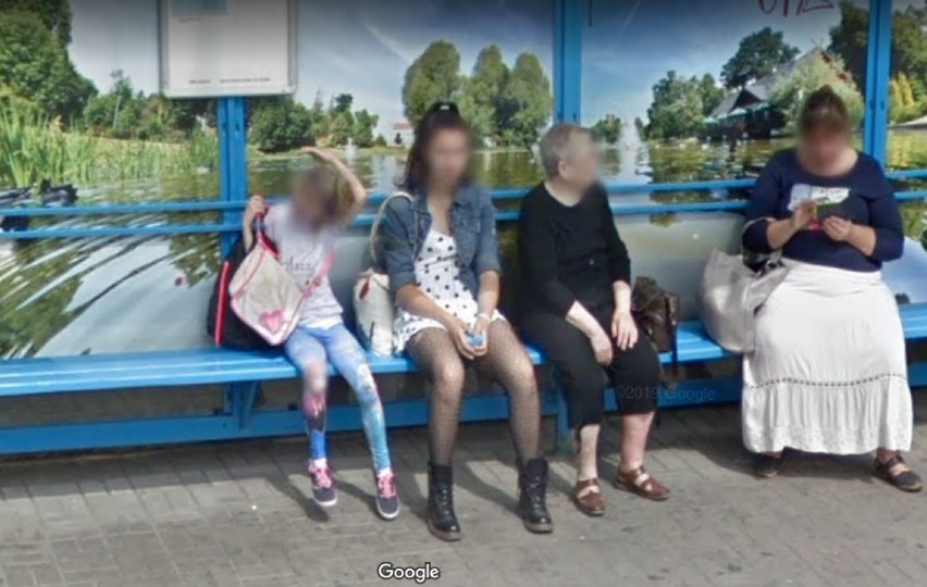 Mieszkańcy Legnicy w Google Street View