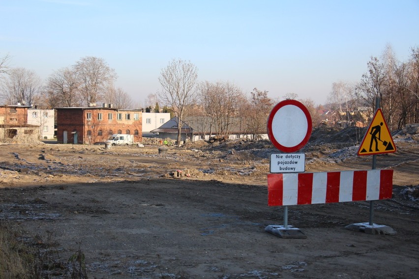 Budowa centrum przesiadkowego w Mikołowie. Połączenie ul....