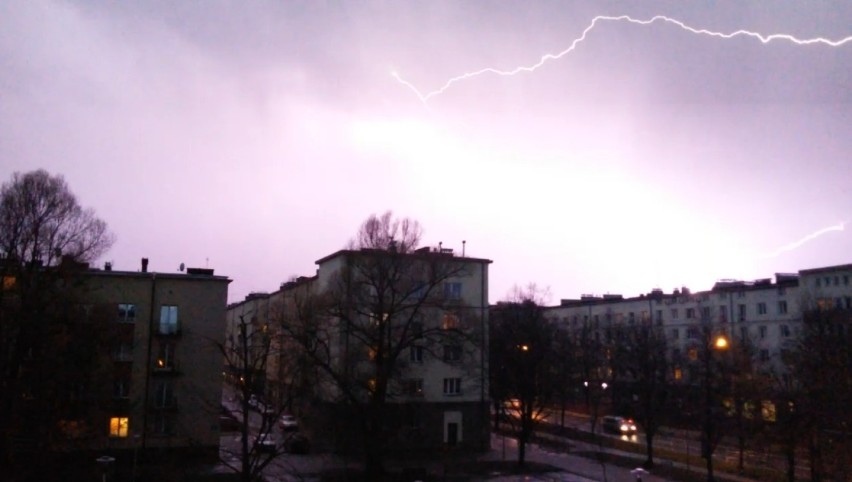 Burza z piorunami przeszła nad Częstochową [FOTO, WIDEO]