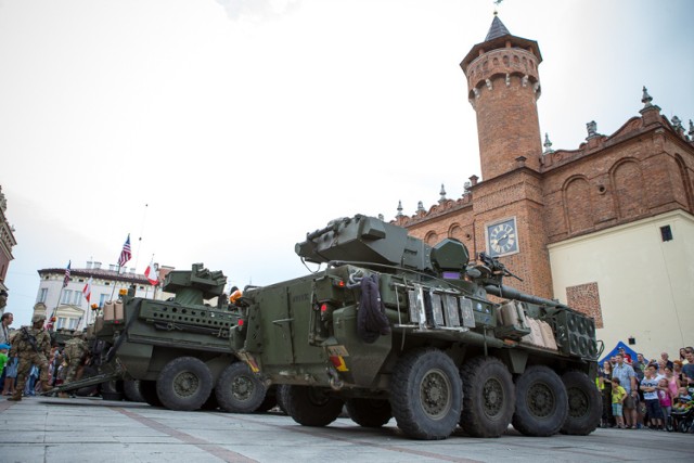 Amerykańskie wojsko zagościło na tarnowskim rynku