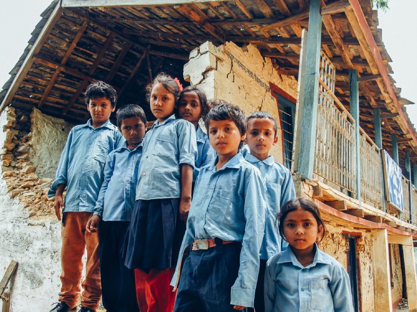 Dzieci ze Szkoły Podstawowej nr 37 zbierają pieniądze na szkołę w Nepalu