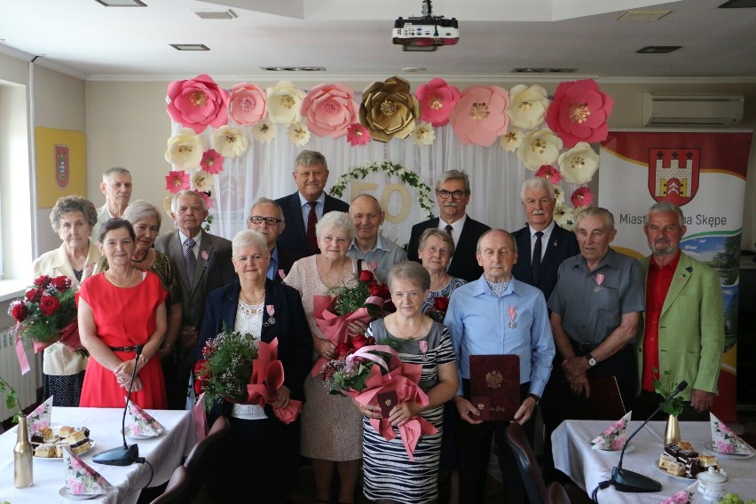 Dziesięć par z miasta i gminy Skępe świętowało jubileusz...