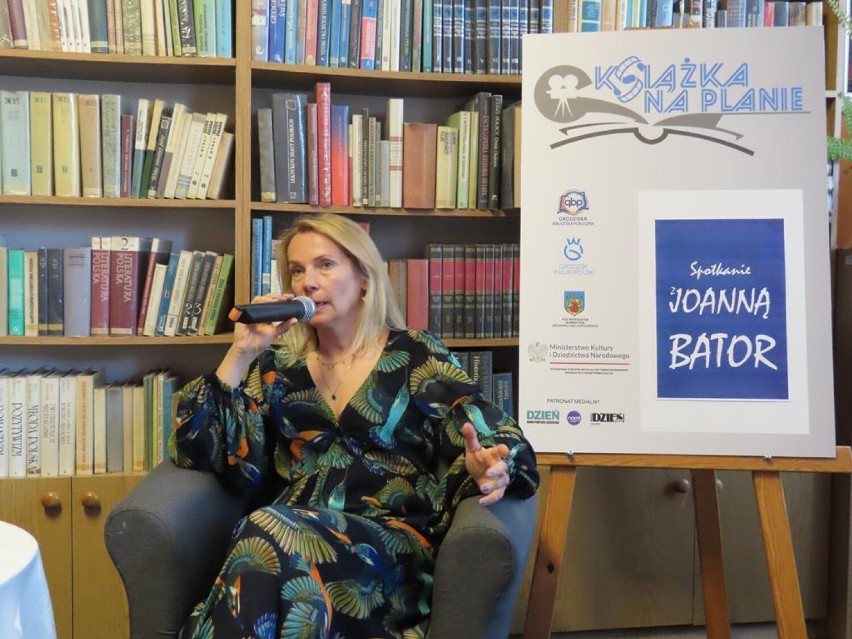 Spotkanie z Joanną Bator w Grodziskiej Bibliotece Publicznej