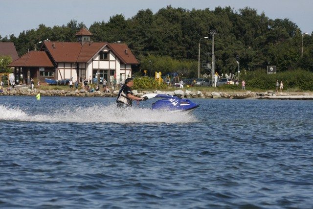 Straż Graniczna Władysławowo - Kuźnica. Skuterem holował kitesurfera