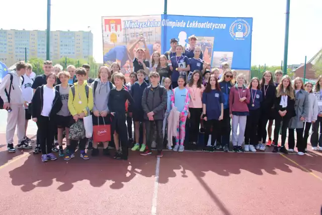 II Międzyszkolna Olimpiada Lekkoatletyczna we Włocławku
