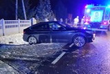 Wypadek z udziałem trzech pojazdów w Opatówku ZDJĘCIA