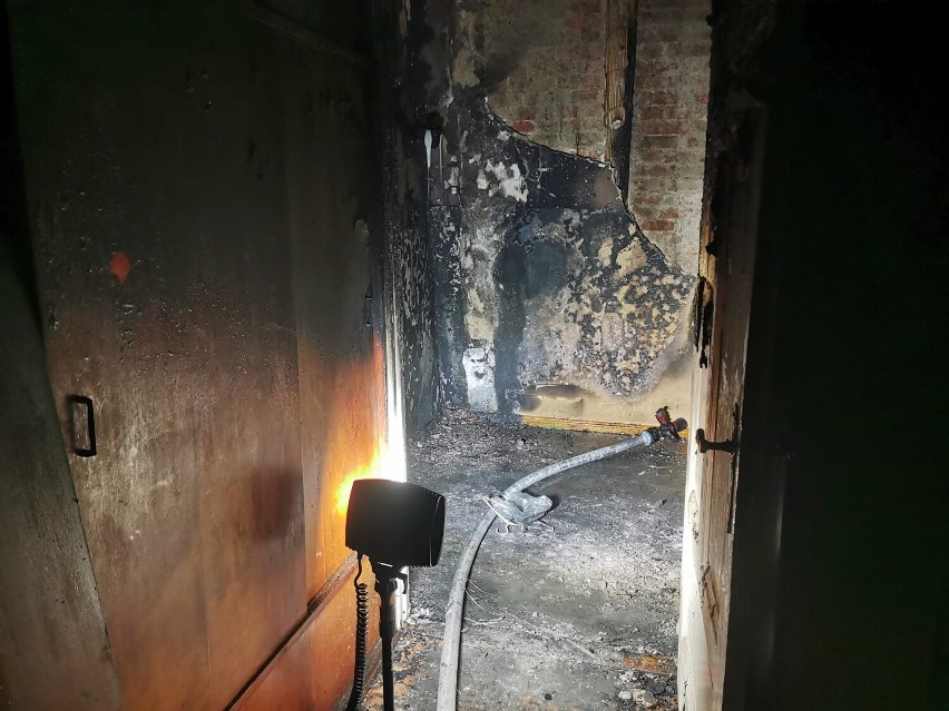 Tragiczny pożar w Wągrowcu. Nie żyje 80-letnia kobieta 