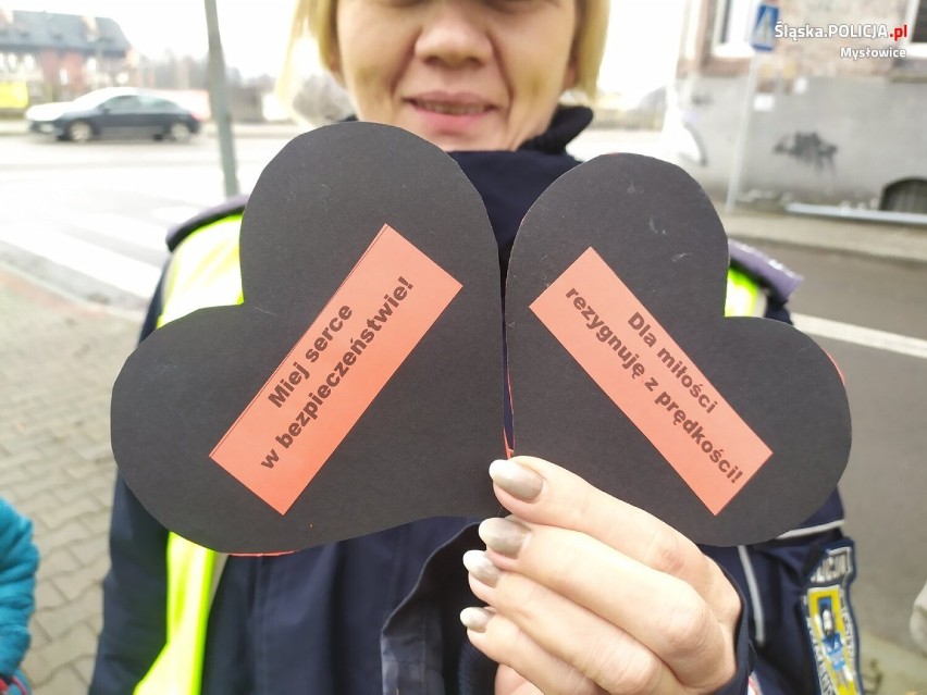 Walentynkowa akcja policjantów „Miej serce w...