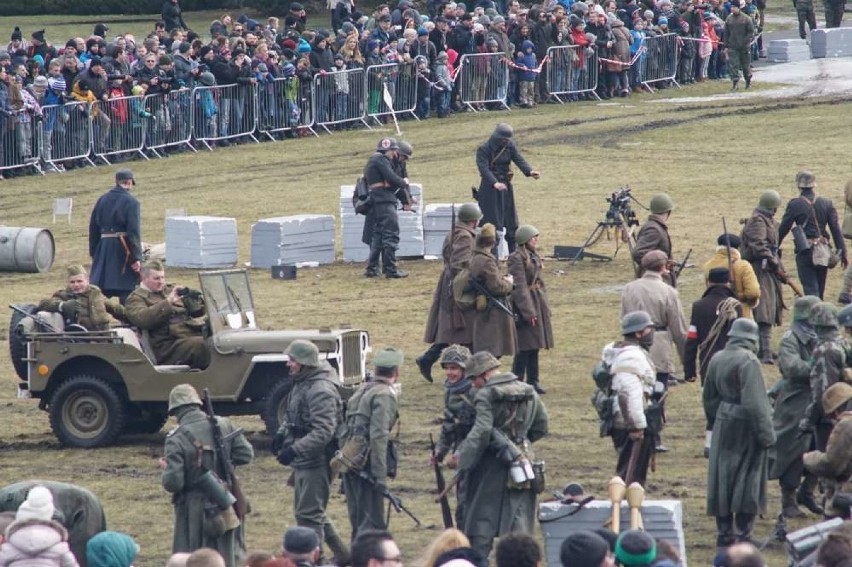 Wyzwolenie Poznania. Inscenizacja na Cytadeli