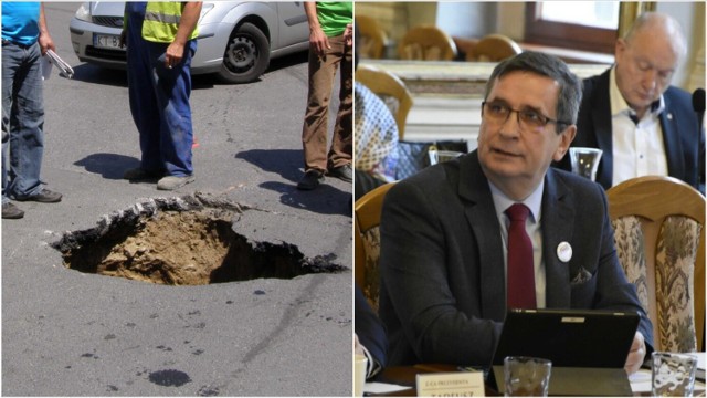 Miasto nie będzie miało pieniędzy na łatanie dziur w ulicach - przyznał prezydent Tarnowa Roman Ciepiela, omawiając projekt budżetu na 2023 rok
