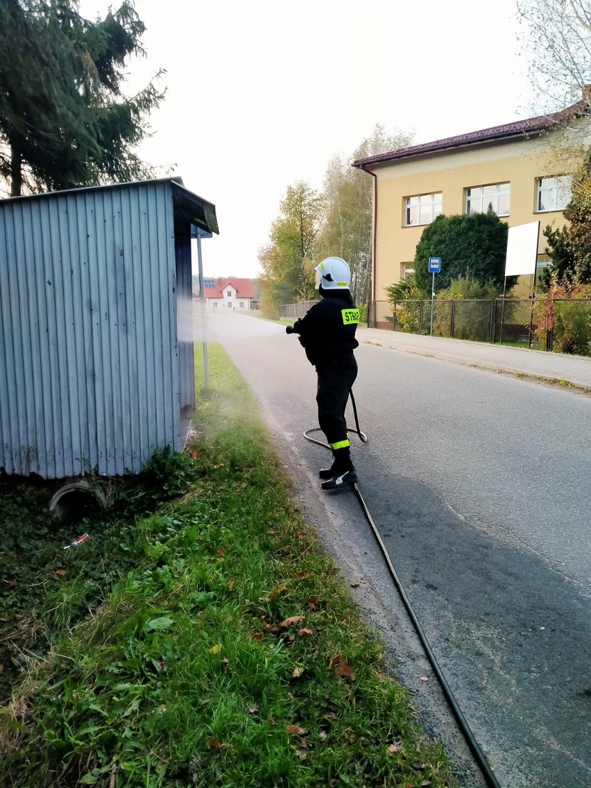 Strażacy z gminy Gorlice przeprowadzili wczoraj akcję...