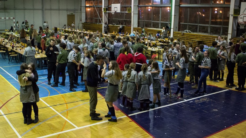 Harcerska wigilia i obóz na 300 osób w Golubiu-Dobrzyniu [zdjęcia]