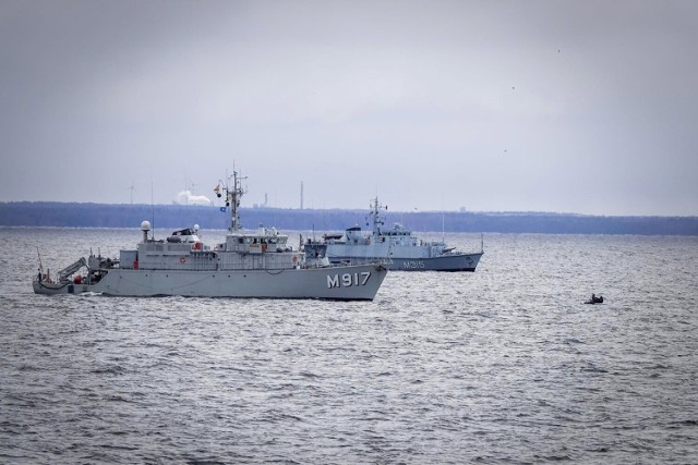 Operację zespołu NATO w Zatoce Narewskiej koordynowała Marynarka Wojenna RP.