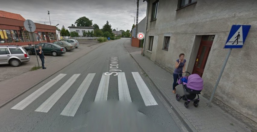Kamery Google Street View uchwyciły sycowian. Może też się załapaliście?