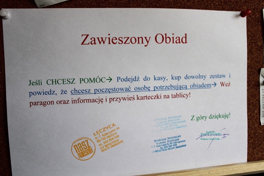 Ciekawa inicjatywa łęczyckiej naleśnikarni. Można pomóc potrzebującym 