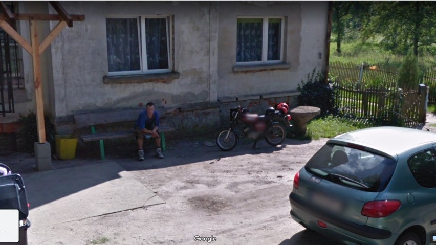 Google Street View w gminie Maszewo. Kamery Google złapały...