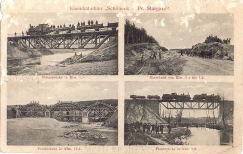 Powstawanie kolei w Skarszewach