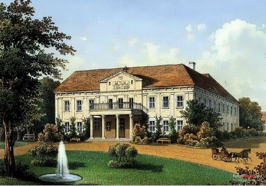 Lata 1890-1915 - pałac w Gaworzycach
