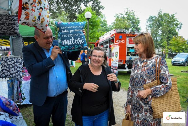 Mariola Czechowska, prezydent Bełchatowa (od prawej) też odwiedziła nasz wielki piknik