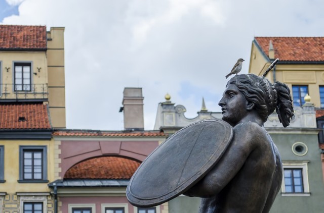 Warszawska Syrenka żyła sobie spokojnie w odmętach Wisły. Pewnego dnia postanowiła jednak wyjść z wody, aby odpocząć na brzegu. Spodobało jej się tam tak bardzo, że postanowiła zostać na zawsze. Zamieszkujący pobliską osadę rybacy nie byli jednak zachwyceni, że ktoś wzburza fale Wisły, plącze sieci czy wypuszcza im ryby z więcierzy. Chcieli schwytać swojego wroga. Kiedy jednak usłyszeli jej przepiękny śpiew natychmiast zmienili zdanie. Nie był to jednak koniec problemów Syrenki. Pewnego dnia postanowił schwytać ją bogaty kupiec. Na pomoc Syrence ruszył jej wtedy młody syn rybaka.  Z pomocą przyjaciela uratował ją z drewnianej szopy. Z wdzięczności obiecała odtąd pomagać im w każdej potrzebie.