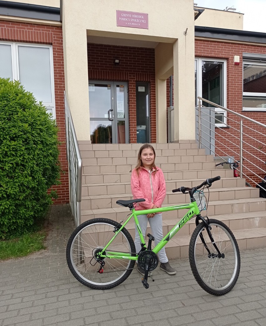 Rowerem po zdrowie - Kira z gm. Kolbudy otrzymała jednoślad w ramach akcji „Dziennika Bałtyckiego”