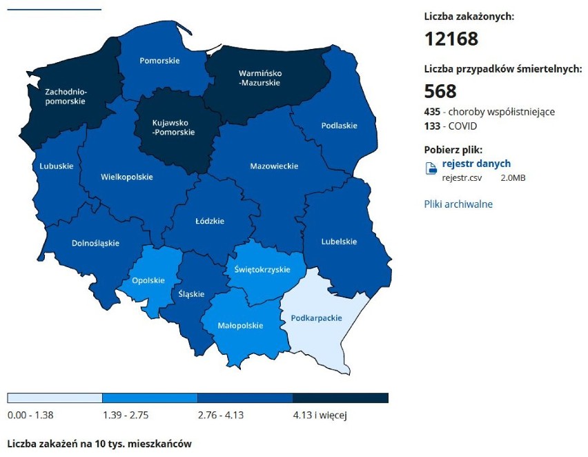 Koronawirus w Słupsku i powiecie słupskim: 43 nowe przypadki w mieście. Wzrost w całym kraju - 9.12.2020.