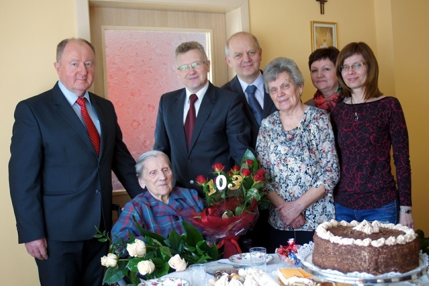 Maria Salamon z Połomi świętuje 103 lata!