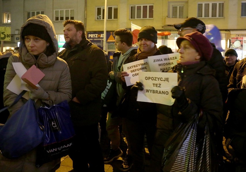 Protest w Gdyni
