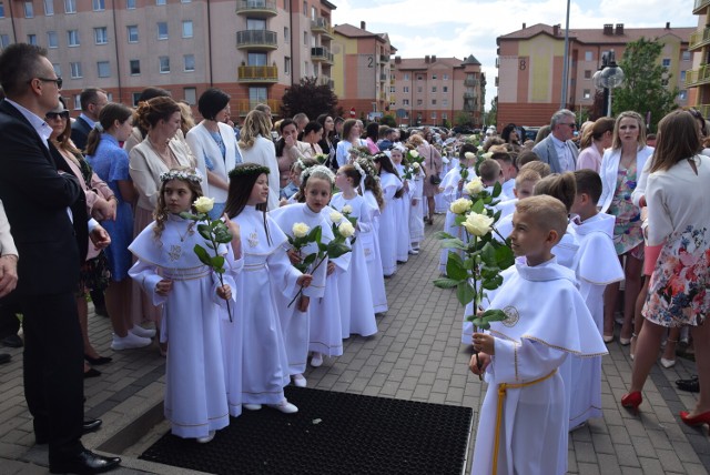 I Komunia Święta w Parafii pw. św. Jana Pawła II w Kaliszu