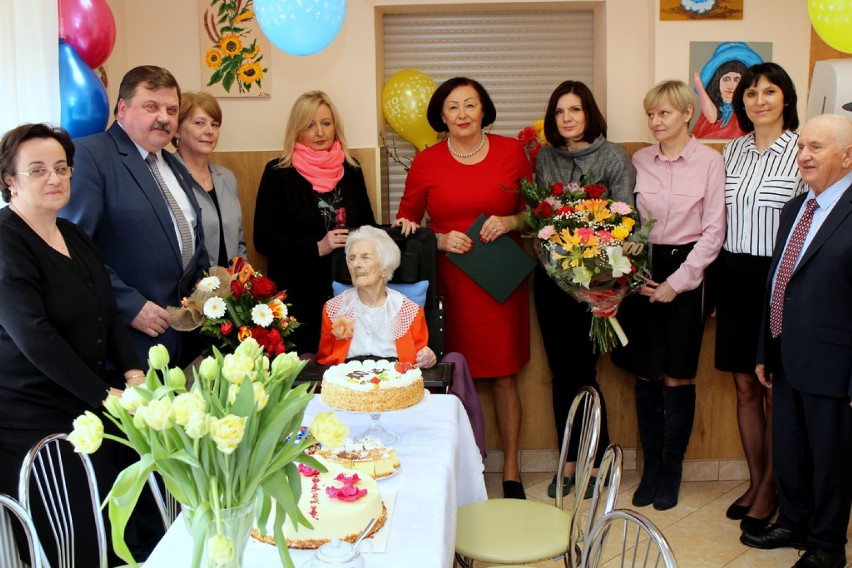 Anna Lec z gm. Rozprza obchodziła 100. urodziny
