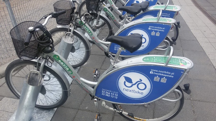 Wypożyczalnia miejskich rowerów Nextbike w Katowicach