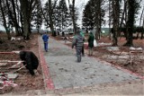 Budowa nowego chodnika w Górznej- inwestycja sołecka