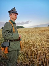 Adam Stryjakowski, młody historyk i pasjonat rekonstrukcji.