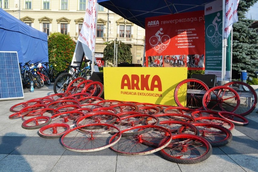 Akcja rower Pomaga w Bielsku-Białej