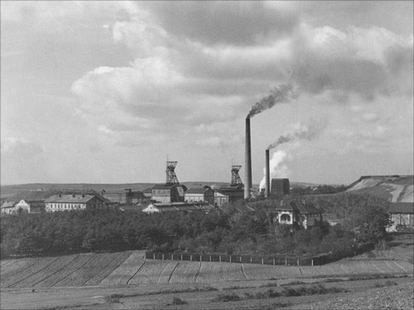 Panorama Libiąża z widokiem na kopalnię