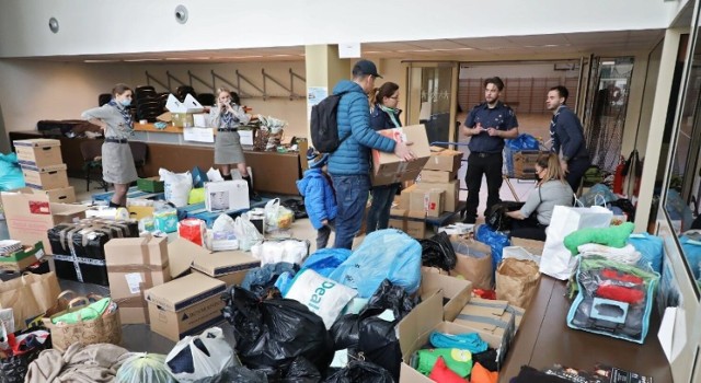Zbiórki dla Ukraińców w Grudziądzu. Miasto tworzy magazyn i chce koordynować pomoc