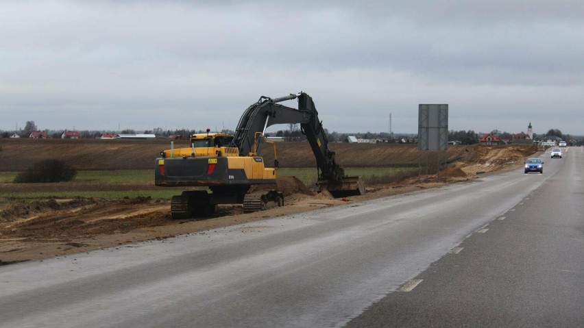 Trwa przebudowa drogi krajowej nr 22 z Chojnic do Czerska