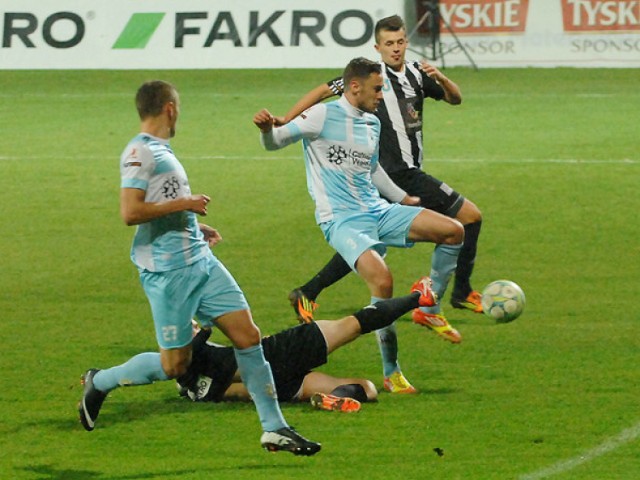 Stomil Olsztyn - Miedź Legnica 1:1