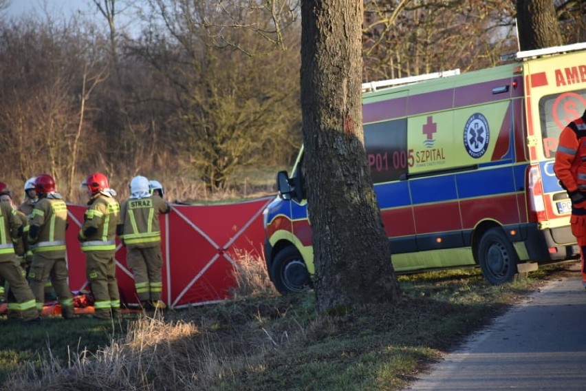 Gmina Niechanowo. Śmiertelny wypadek. Nie żyje 70-letni mężczyzna