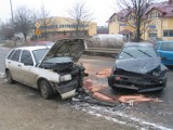 Poranek pełen wypadków w Głogowie
