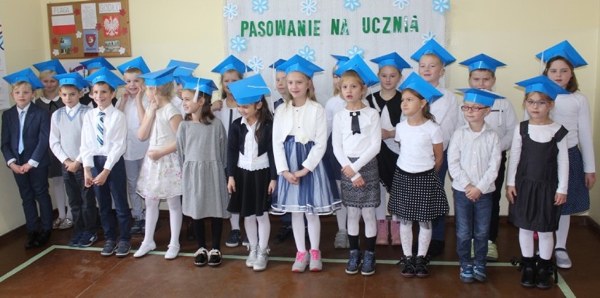 Pasowanie na ucznia Zespołu Szkolno Przedszkolnego w Przyprostyni - 26 października 2018