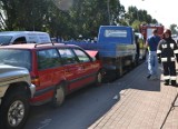 Malbork. Kolizja na moście i znowu paraliż komunikacyjny w mieście