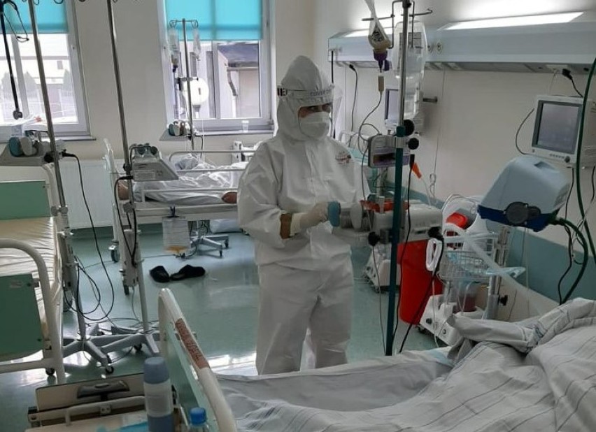 W Szpitalu Powiatowym w Lublińcu powstaną kolejne łóżka covidowe. Kilku pacjentów jest pod respiratorem
