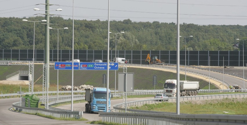 Zobacz postępy na budowie autostrady A1, odcinek Zabrze-Gliwice [ZDJĘCIA]