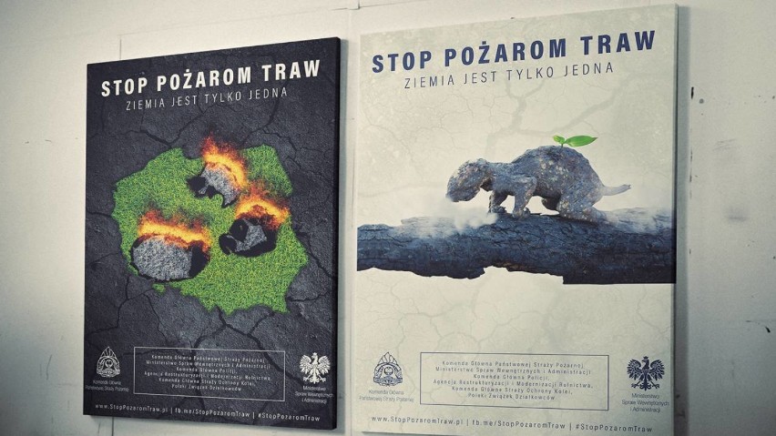 Międzychodzcy strażacy przypominają: - "STOP POŻAROM TRAW".