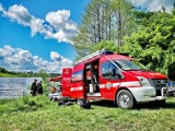 Pożar lasu. Strażacy z powiatu gdańskiego brali udział w ćwiczeniach. Zagrożenie pożarem jest realne - przestrzegają leśnicy |ZDJĘCIA