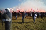 Derby Krakowa 2014: Kibice Cracovii przemaszerowali na stadion Wisły [ZDJĘCIA]