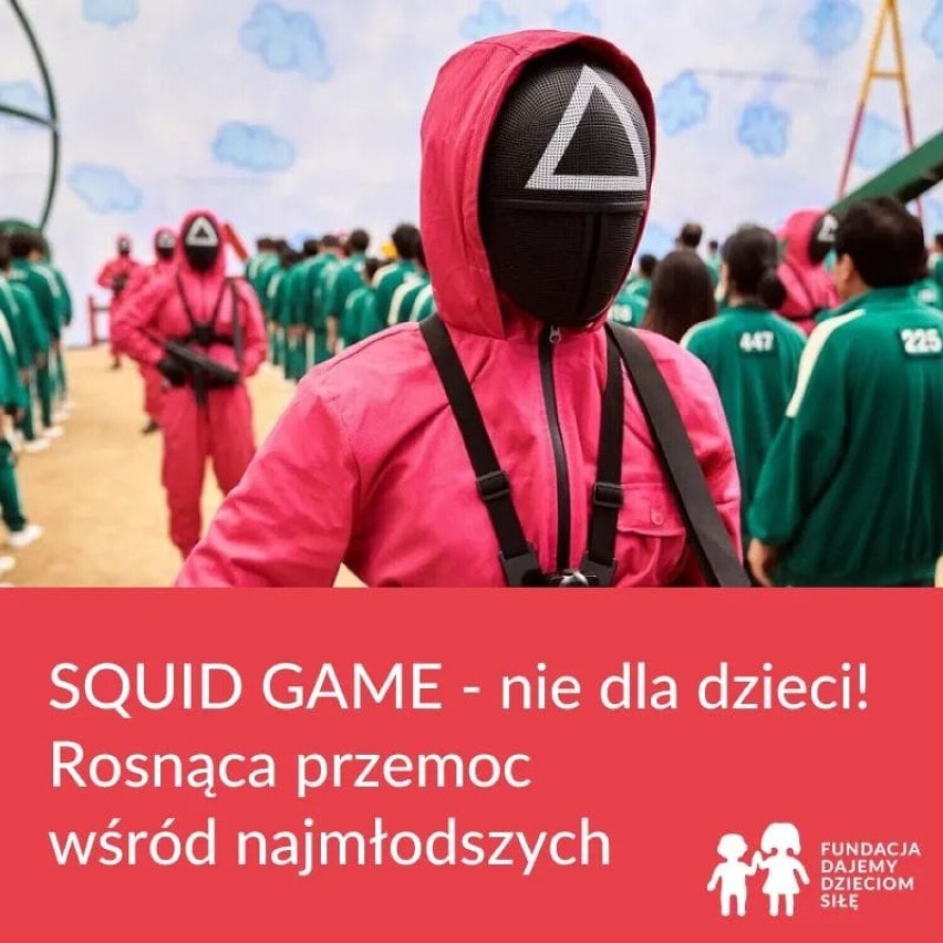 Policja apeluje: Serial "Squid Game" ma negatywny wpływ na dzieci. Może dojść do tragedii