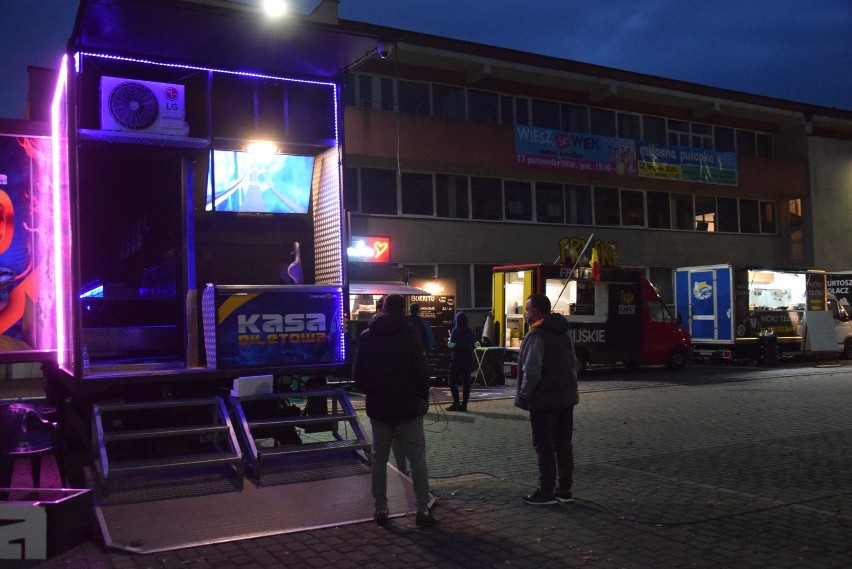 Zlot food trucków w Zawierciu.